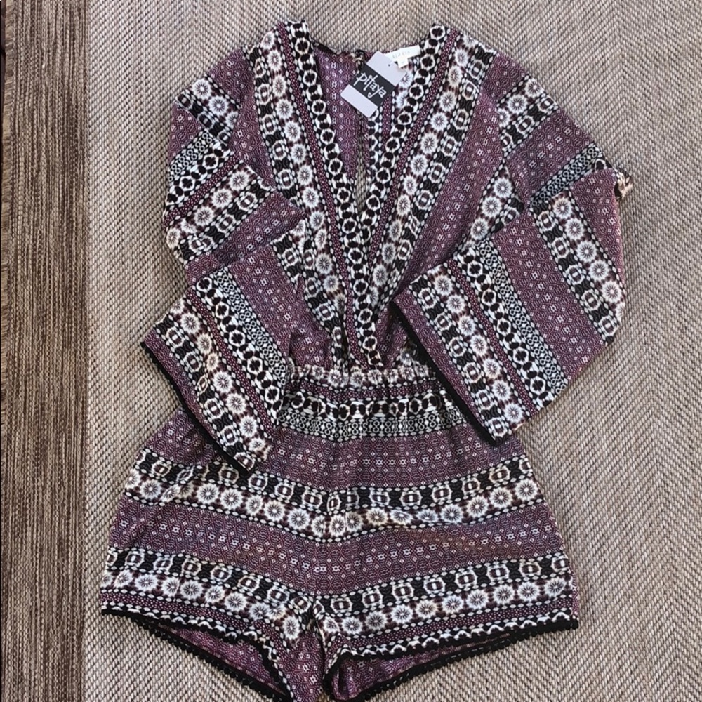 Wrap Front Romper